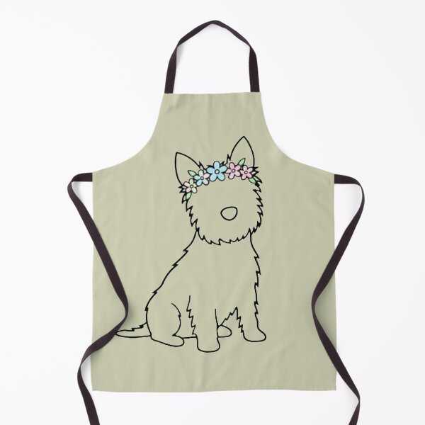 Item preview, Floral Soul No. 2: Minimalist Dog Silhouette designed and sold by NoraStudioArt.