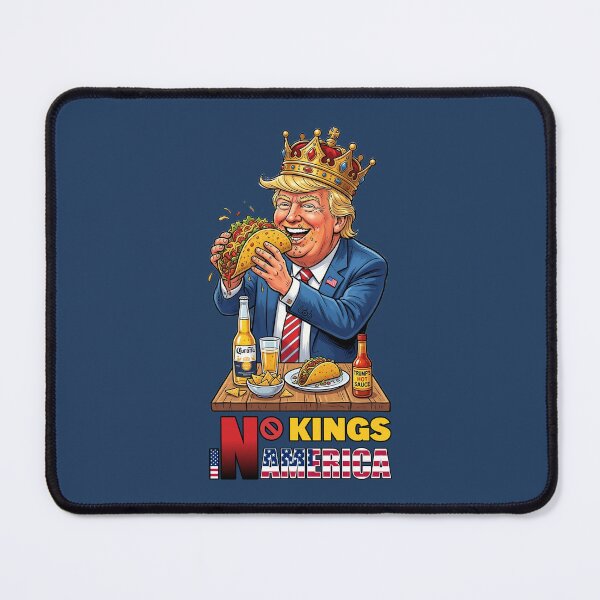 Item preview, NO KINGS IN AMERICAN - #1E3A5C designed and sold by Marlon Oseguera.
