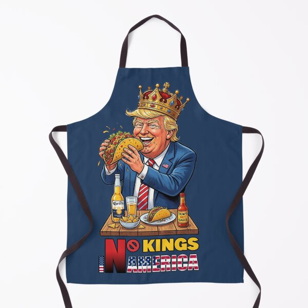 Item preview, NO KINGS IN AMERICAN - #1E3A5C designed and sold by Marlon Oseguera.