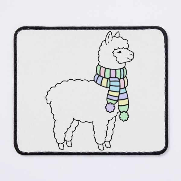 Item preview, Cozy Winter #2: Minimalist Illustration with Pastel Scarf designed and sold by NoraStudioArt.