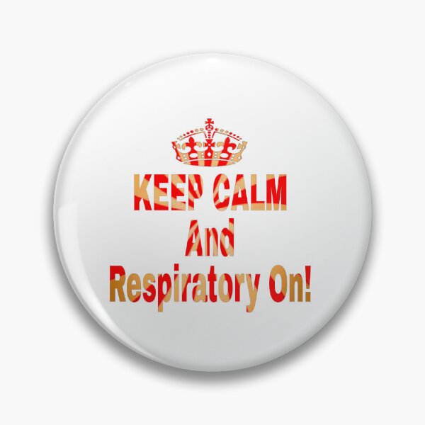 Item preview, Keep Calm And Respiratory On Orange designed and sold by natnat7w.