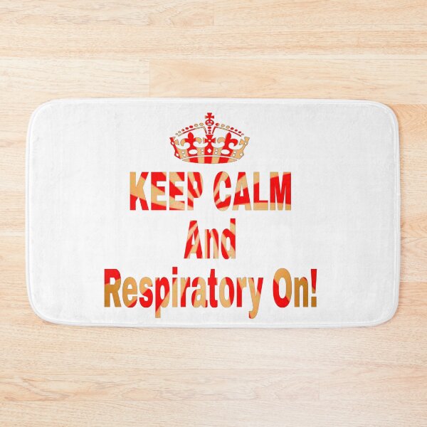 Item preview, Keep Calm And Respiratory On Orange designed and sold by natnat7w.