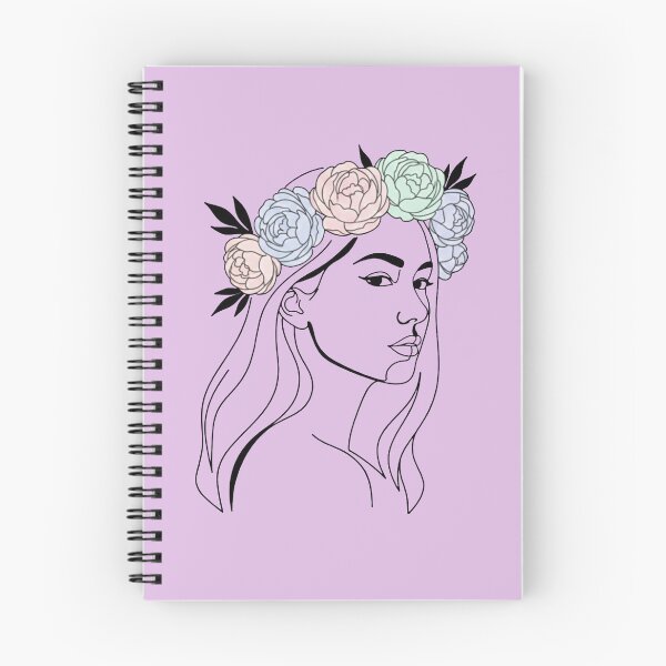 Item preview, Minimalist Floral Woman Line Art designed and sold by NoraStudioArt.