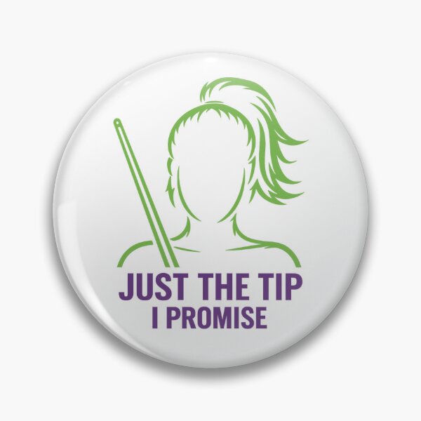 Item preview, Pool player, Just the tip designed and sold by Crazyhuskychick.