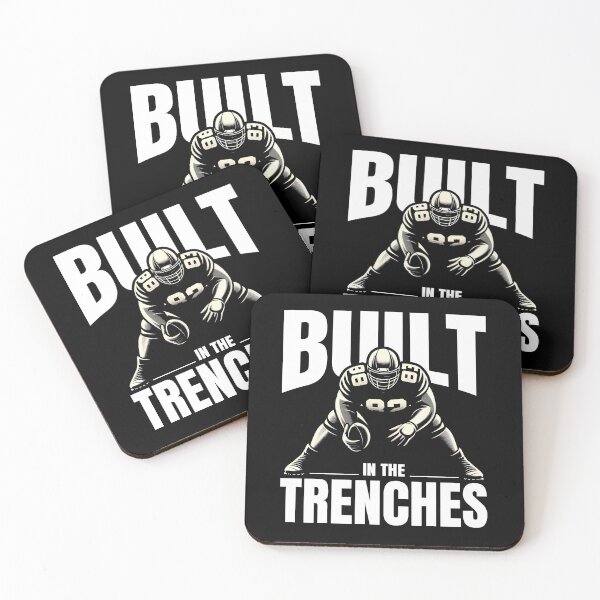 Item preview, Built In The Trenches Football Lineman Strength Training designed and sold by socozora.