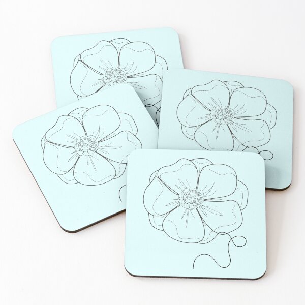 Item preview, Midnight Bloom No. 1: Bold Minimalist Botanical Art designed and sold by NoraStudioArt.