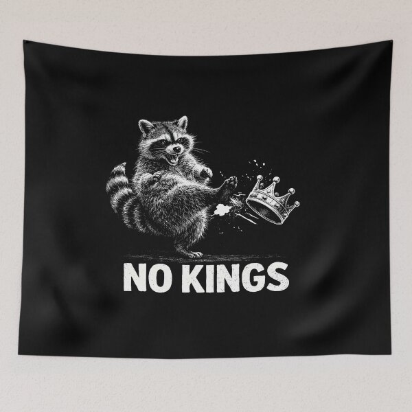 Item preview, Raccoon No Kings  designed and sold by JODYSMORGAN.