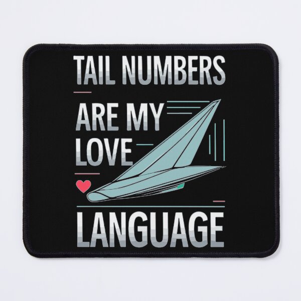 Item preview, Tail Number Love Language | AvGeek Plane Spotter Gear designed and sold by philippo artworks.