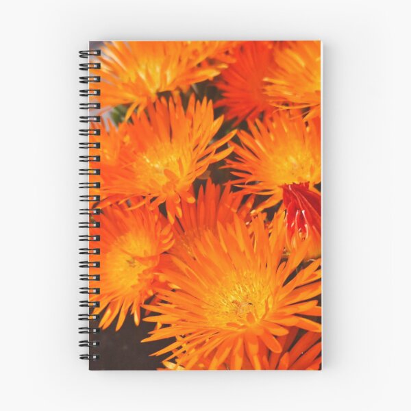 Item preview, Orange flowers designed and sold by Courtney Croxall.
