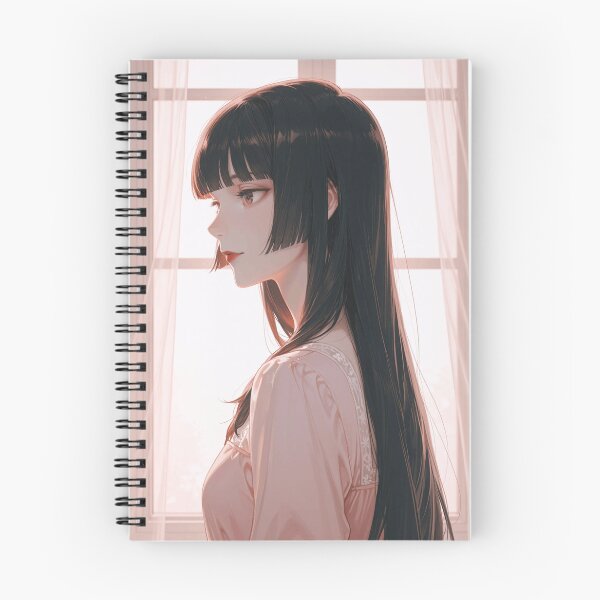Item preview, Soft Light Profile – Elegant Woman in Pink Dress designed and sold by SEIMEI2025.