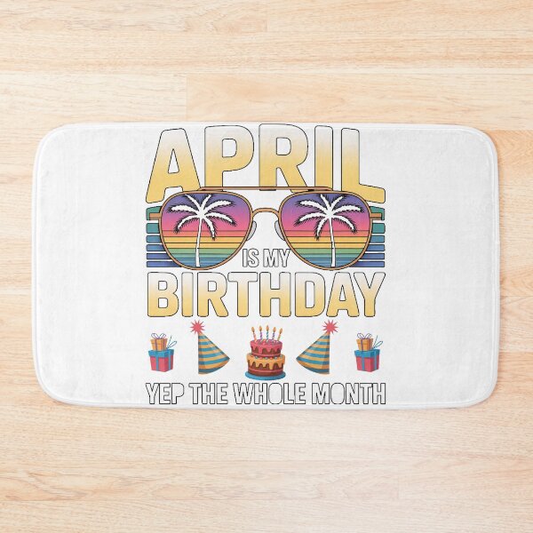 Item preview, April Birthday Month Funny Gift For April Born designed and sold by QuiteOrbit.