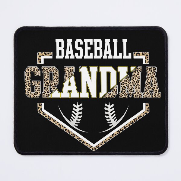 Item preview, Baseball Grandma Leopard Print Home Plate designed and sold by KIROSALS.