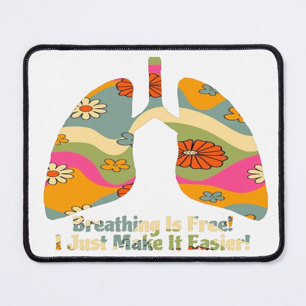 Item preview, Breathing Is Free I Just Make It Easier Floral designed and sold by natnat7w.
