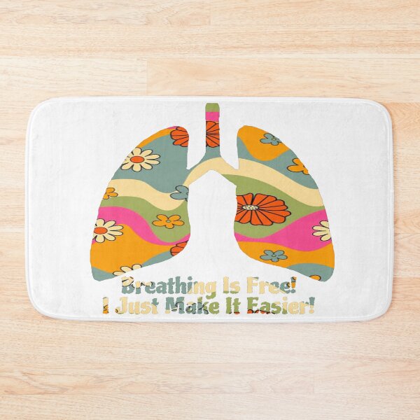 Item preview, Breathing Is Free I Just Make It Easier Floral designed and sold by natnat7w.