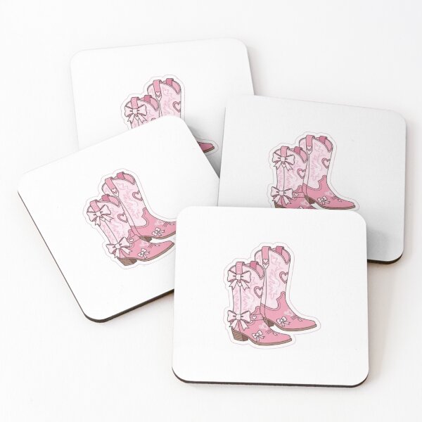 Item preview, Cute Feminine Cowboy Boots Sticker designed and sold by ARYAM..