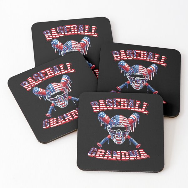 Item preview, Patriotic Baseball Grandma USA Flag Drip Design designed and sold by KIROSALS.