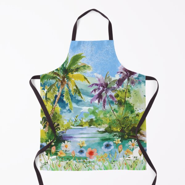Item preview, Tropical Watercolor Paradise designed and sold by yuki-hana.