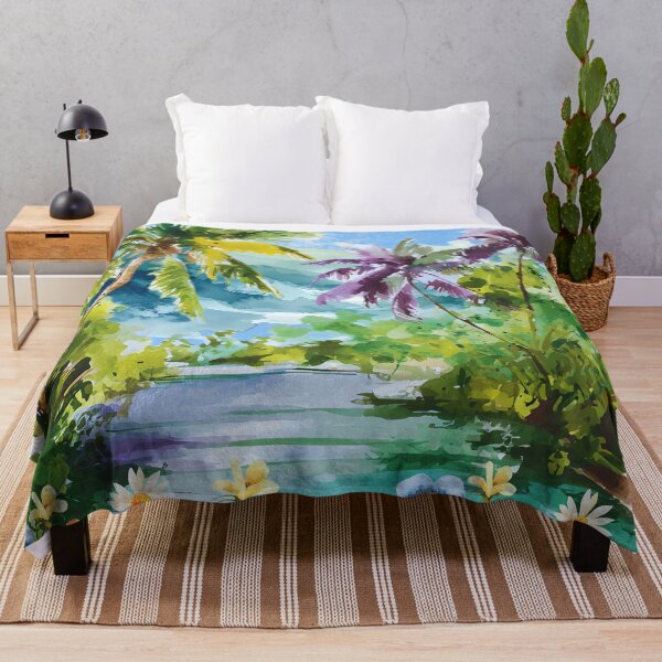 Item preview, Tropical Watercolor Paradise designed and sold by yuki-hana.