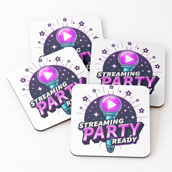 Item preview, Streaming Party Ready designed and sold by ArtelierMe.