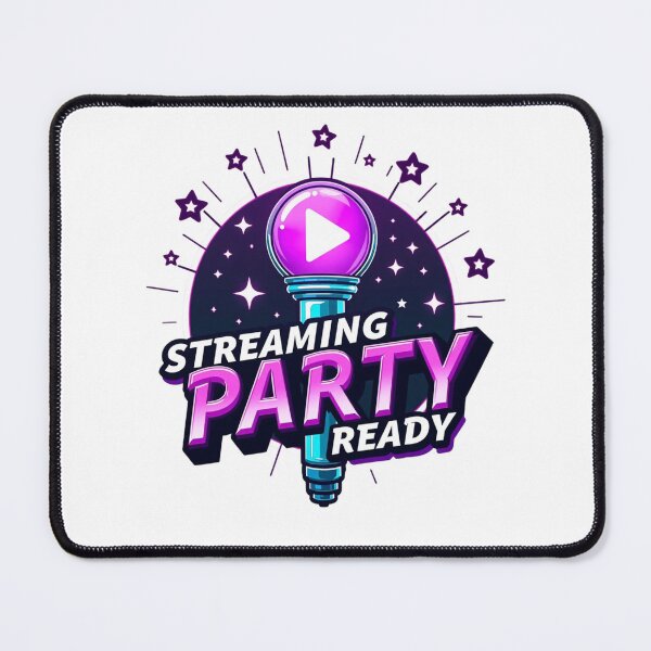 Item preview, Streaming Party Ready designed and sold by ArtelierMe.