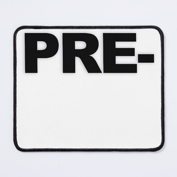 Item preview, PRE- — Black Minimal Bold Type Statement designed and sold by WORDPAUSE.