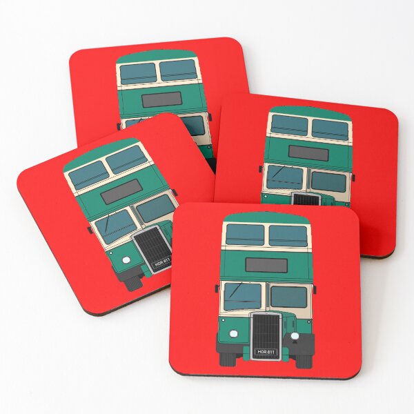 Item preview, Green Double decker bus designed and sold by TrainFanatic.