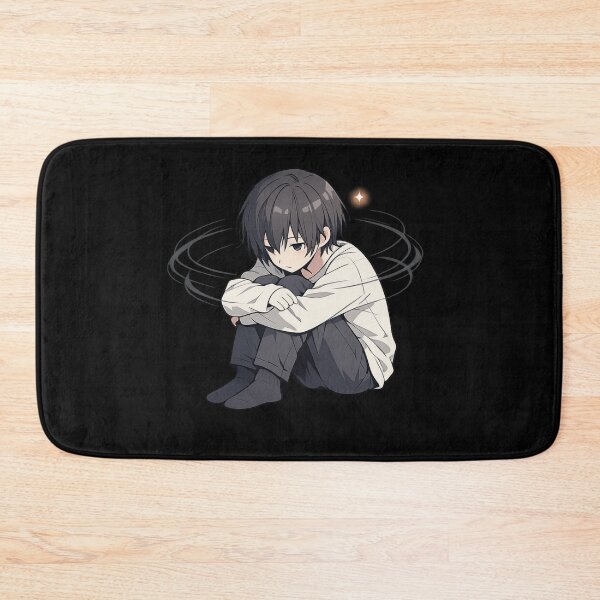 Item preview, “Quiet Mind Chaos – Minimal Anime Overthinking Aesthetic” designed and sold by CutePearlStudio.