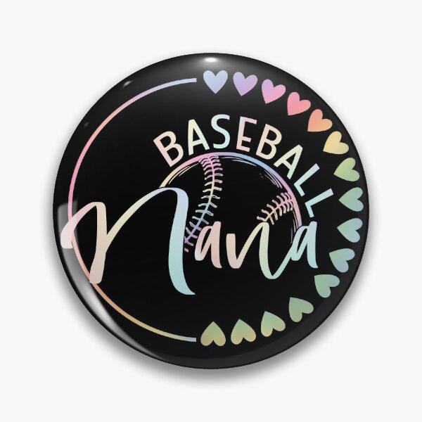 Artikelvorschau, Pastellfarbenes Baseball-Nana-Herzkreis-Design entworfen und verkauft von KIROSALS.