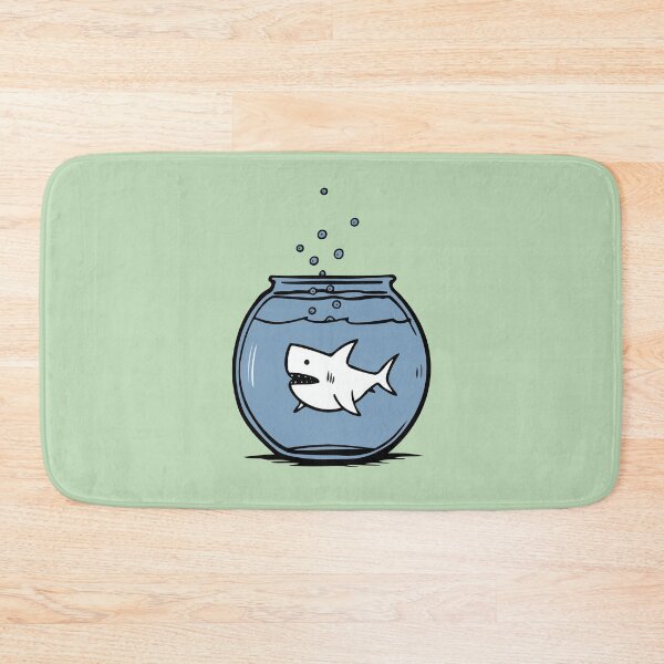 Item preview, Shark in Fishbowl designed and sold by Soft Mayhem Studio.