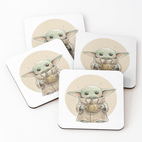 Item preview, BABY YODA VINTAGE TEAPOT designed and sold by LIS AND MELIVERSO.