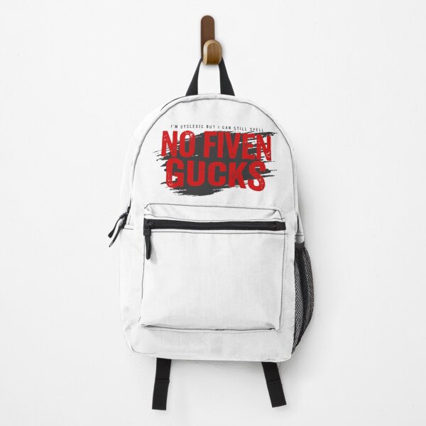 Item preview, No Fiven Gucks | Dyslexic Humor Design designed and sold by PixelGrafiks.