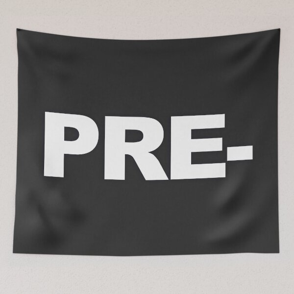 Item preview, PRE- — White Minimal Bold Type Statement designed and sold by WORDPAUSE.