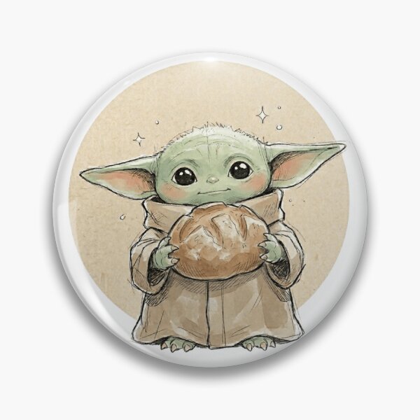 Item preview, BABY YODA RUSTIC BREAD designed and sold by LIS AND MELIVERSO.