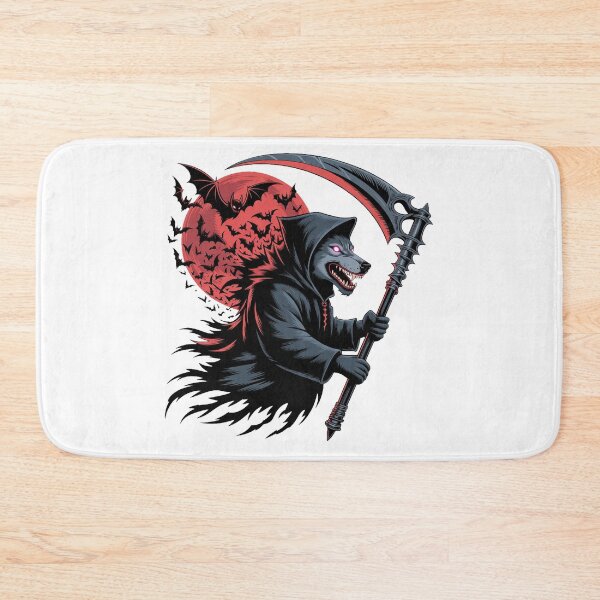 Item preview, Grim Reaper Wolf Halloween designed and sold by QuiteOrbit.
