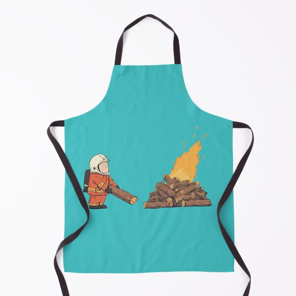 Item preview, Firefighter Starting a Fire designed and sold by Soft Mayhem Studio.