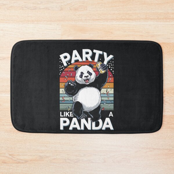Item preview, Party Panda Vibes – Funny Drinking Animal Retro Celebration Design designed and sold by Taans-Creation.