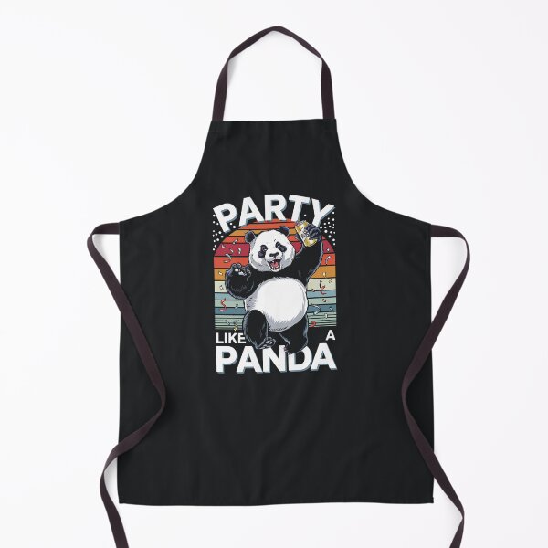 Item preview, Party Panda Vibes – Funny Drinking Animal Retro Celebration Design designed and sold by Taans-Creation.