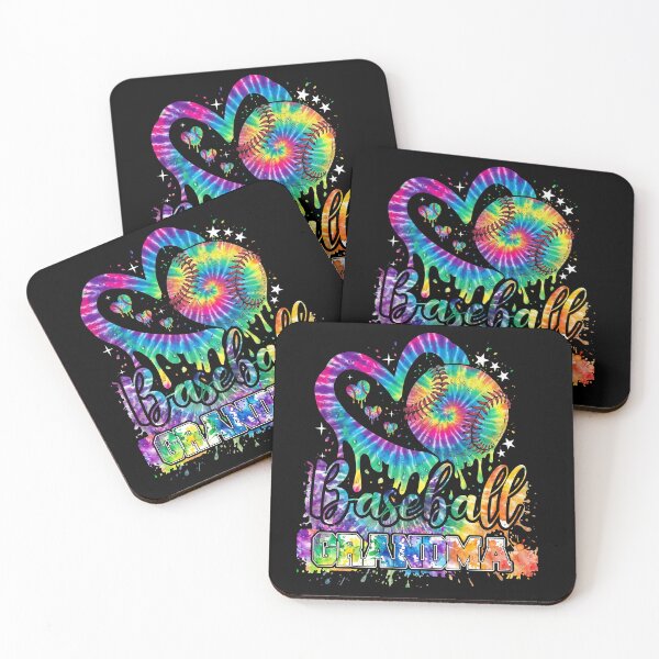 Item preview, Tie Dye Baseball Grandma Drip Heart Design designed and sold by KIROSALS.