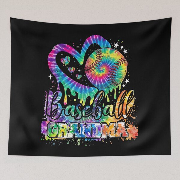 Item preview, Tie Dye Baseball Grandma Drip Heart Design designed and sold by KIROSALS.