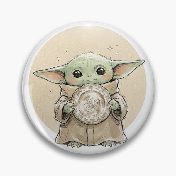 Item preview, BABY YODA VINTAGE TEACUP designed and sold by LIS AND MELIVERSO.