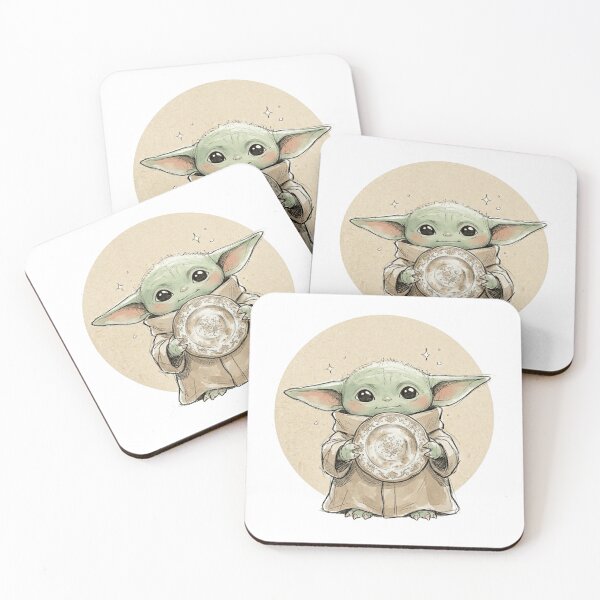 Item preview, BABY YODA VINTAGE TEACUP designed and sold by LIS AND MELIVERSO.