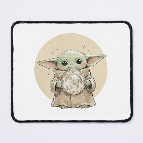 Item preview, BABY YODA VINTAGE TEACUP designed and sold by LIS AND MELIVERSO.