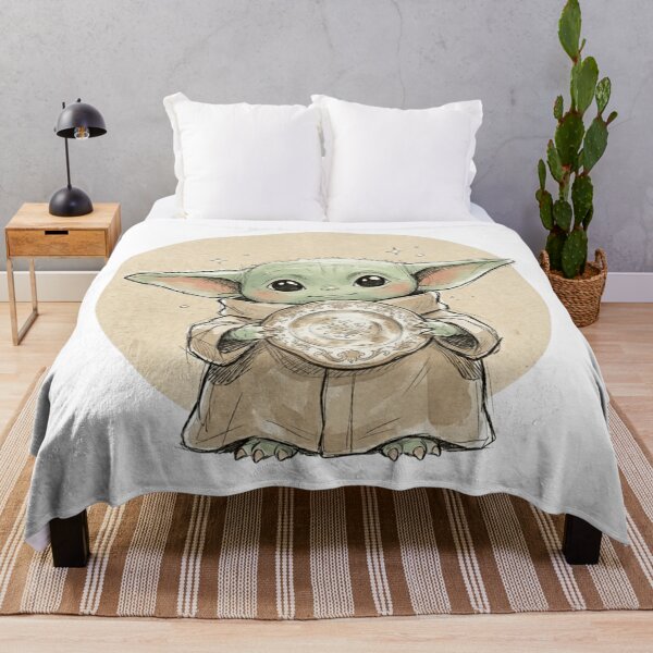 Item preview, BABY YODA VINTAGE TEACUP designed and sold by LIS AND MELIVERSO.