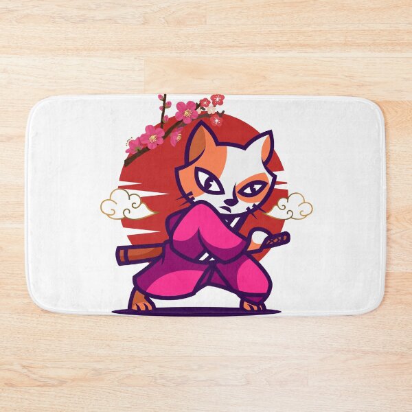 Item preview, Samurai Cat Warrior designed and sold by yuki-hana.