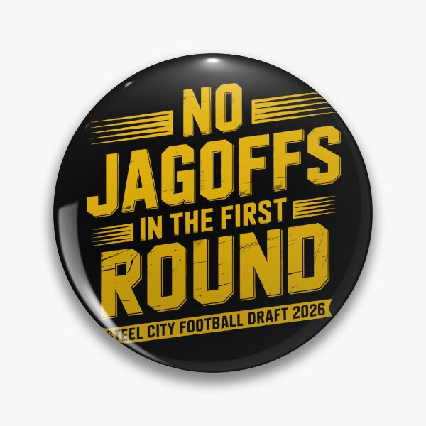 Item preview, No Jagoffs in the first round - Football Draft Pittsburgh designed and sold by BERGULATOR.