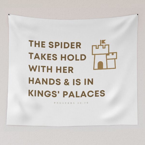 Item preview, Proverbs 30:28 designed and sold by Undonemadenew.