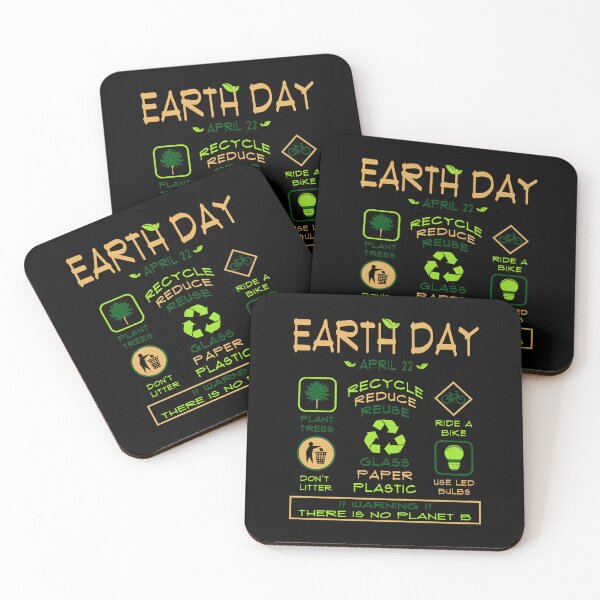 Item preview, Earth Day April 22 Recycle Reduce Reuse Tips designed and sold by EthosWear.