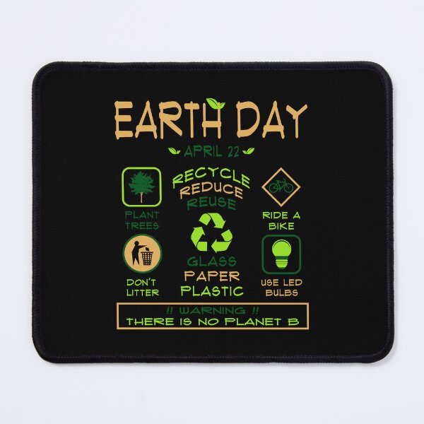 Item preview, Earth Day April 22 Recycle Reduce Reuse Tips designed and sold by EthosWear.