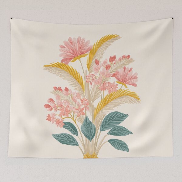 Item preview, Tropical Palm Leaf | Minimal Botanical Illustration designed and sold by BobaBunny76.
