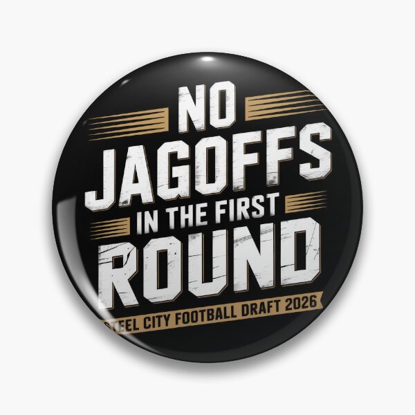 Item preview, No Jagoffs in the first round - Football Draft Pittsburgh designed and sold by BERGULATOR.